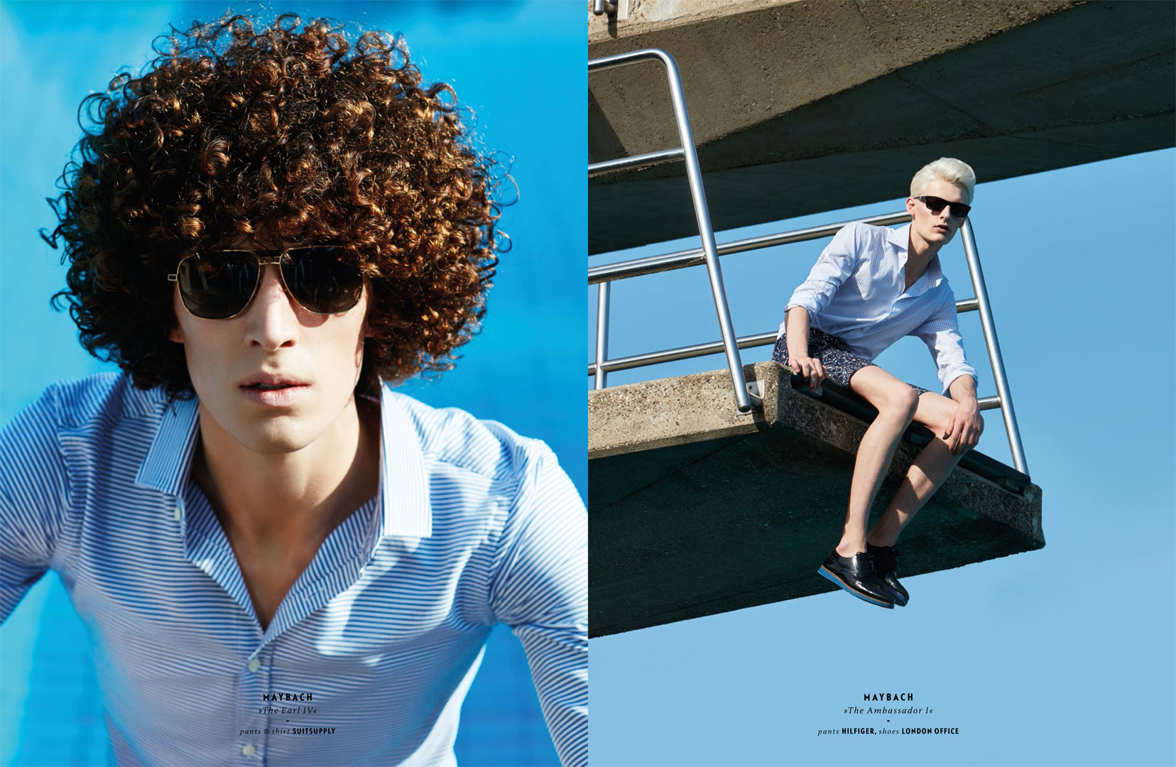 model-simon-fashion-eyewear-magazine-editorial-swimming-pool-shooting-sunglases-maybach